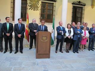 El acto tuvo lugar en el patio de la Real Chancillería de Granada